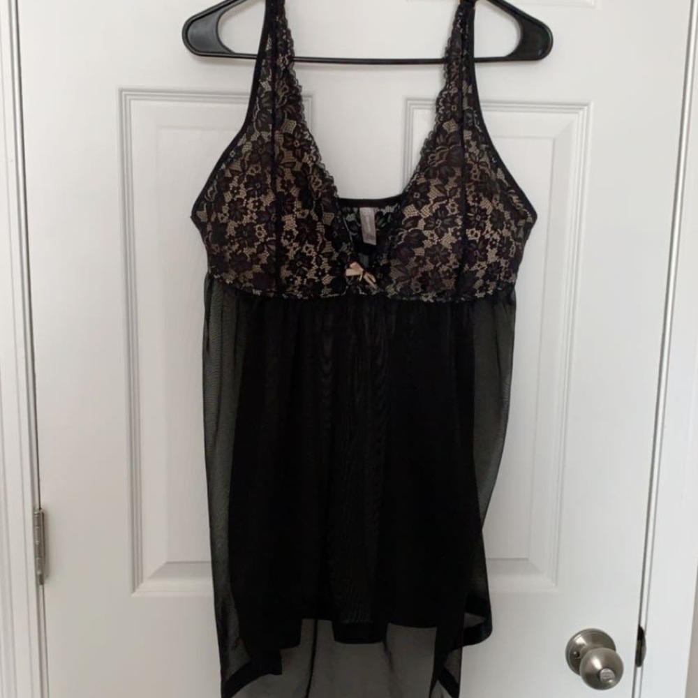 Black lingerie